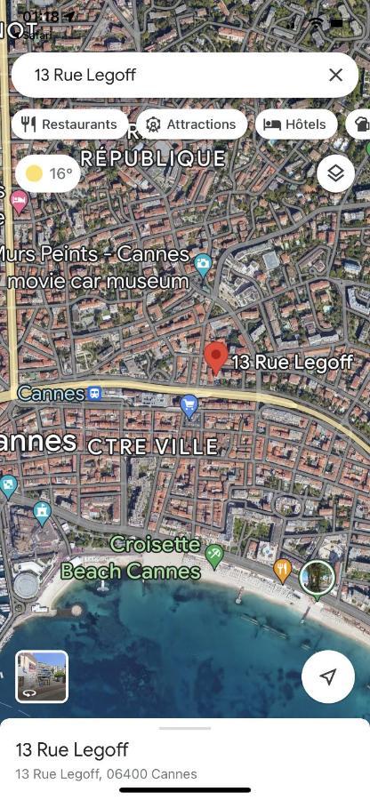 Tredici- Appartment Cannes Eksteriør bilde